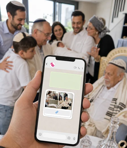 האורחים מצטרפים בשנייה
