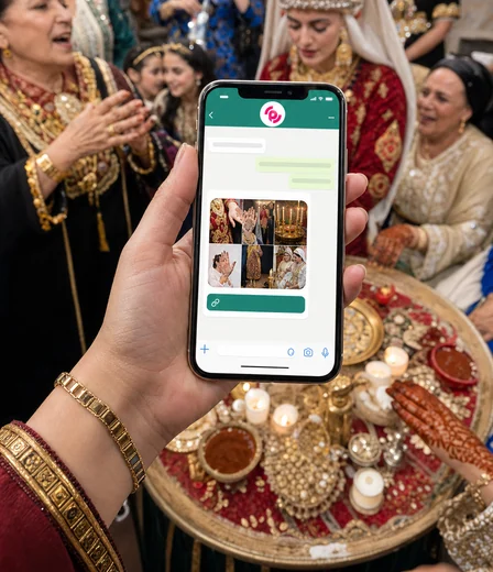 Get a link on WhatsApp