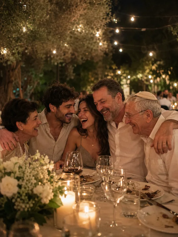 גם בחתונה של 400 איש, אף אורח לא מתאמץ